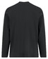 Fynch-Hatton Solid Color Mock Neck Cotton Interlock T-Shirt Zwart