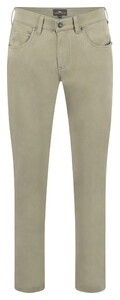 Fynch-Hatton Solid Color Modern 5-Pocket Broek Sage
