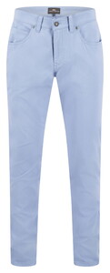 Fynch-Hatton Solid Color Modern 5-Pocket Broek Sky