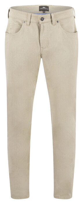 Fynch-Hatton Solid Color Modern 5-Pocket Pants Beige
