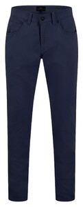 Fynch-Hatton Solid Color Modern 5-Pocket Pants Dark Navy