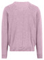 Fynch-Hatton Solid Color O-Neck Superfine Cotton Trui Magnolia