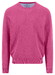 Fynch-Hatton Solid Color O-Neck Superfine Cotton Trui Malaga