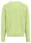 Fynch-Hatton Solid Color O-Neck Superfine Cotton Trui Pear