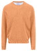 Fynch-Hatton Solid Color O-Neck Superfine Cotton Trui Tangerine