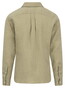 Fynch-Hatton Solid Color Premium Linnen Overhemd Pistache