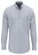 Fynch-Hatton Solid Color Premium Washed Oxford Button-Down Overhemd Harbor Blue