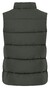 Fynch-Hatton Solid Color Puffer Vest High Zip Collar Body-Warmer Dusty Forest