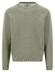 Fynch-Hatton Solid Color Round Neck Superfine 3-Ply Cotton Trui Clay