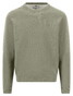 Fynch-Hatton Solid Color Round Neck Superfine 3-Ply Cotton Trui Clay