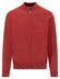 Fynch-Hatton Solid Color Stand-Up Collar Superfine Cotton Cardigan Brick