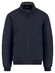 Fynch-Hatton Solid Color Stand-Up Zip Collar Blouson Dark Navy