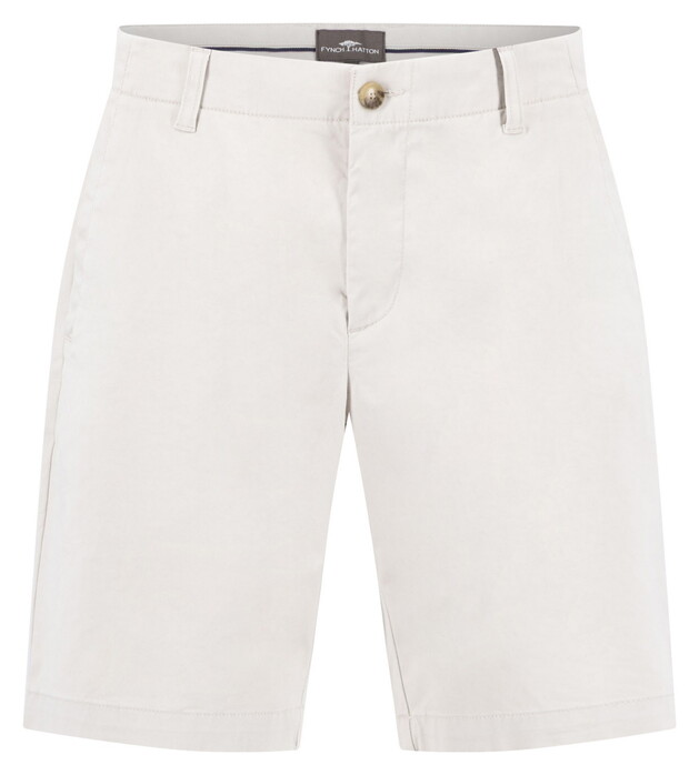 Fynch-Hatton Solid Color Summer Stretch Bermuda Cement