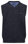 Fynch-Hatton Solid Color Superfine 3-Ply Cotton Slip-Over Navy