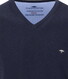 Fynch-Hatton Solid Color Superfine 3-Ply Cotton Slip-Over Navy