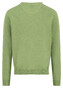 Fynch-Hatton Solid Color Superfine 3-Ply Cotton V-Neck Trui Avocado