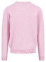 Fynch-Hatton Solid Color Superfine 3-Ply Cotton V-Neck Trui Magnolia
