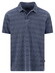 Fynch-Hatton Striped Cotton Jacquard Polo Navy