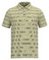 Fynch-Hatton Striped Cotton Jacquard Polo Pistache