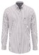 Fynch-Hatton Striped Oxford Button-Down Overhemd Deep Merlot
