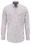 Fynch-Hatton Striped Oxford Button-Down Shirt Deep Merlot