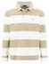 Fynch-Hatton Striped Rugby Polo Pullover Trui New Off White-Beige