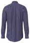 Fynch-Hatton Structure Pattern Button-Down Overhemd Garnet Red-Multi