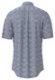 Fynch-Hatton Subtle Check Slub Cotton Overhemd Navy