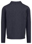Fynch-Hatton Subtle Cotton Mélange Buttoned Superfine Cotton Cardigan Navy