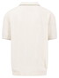 Fynch-Hatton Subtle Faux-Uni Structure Cotton Linnen Polo New Off White