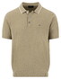 Fynch-Hatton Subtle Faux-Uni Structure Cotton Linnen Polo Pistache