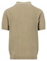 Fynch-Hatton Subtle Faux-Uni Structure Cotton Linnen Polo Pistache