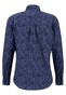 Fynch-Hatton Subtle Graphic Floral Pattern Button Down Overhemd Night