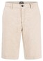 Fynch-Hatton Subtle Structure Cotton Linnen Two-Tone Bermuda Stone