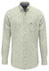 Fynch-Hatton Subtle Texture Mini Flower Fantasy Overhemd Avocado
