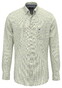 Fynch-Hatton Subtle Texture Mini Flower Fantasy Overhemd Avocado