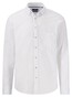Fynch-Hatton Subtle Texture Uni Color Button-Down Overhemd Wit