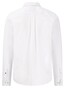 Fynch-Hatton Subtle Texture Uni Color Button-Down Overhemd Wit