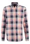 Fynch-Hatton Summer Bold Checks Button Down Overhemd Navy-Multi