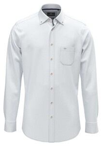 Fynch-Hatton Summer Oxford Button-Down Overhemd Summer Breeze
