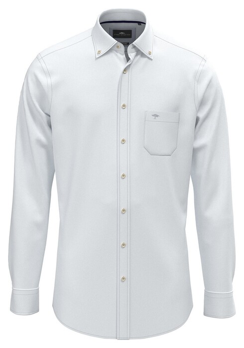 Fynch-Hatton Summer Oxford Button-Down Overhemd Summer Breeze