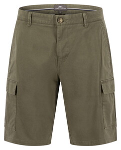 Fynch-Hatton Summer Stretch Cargo Bermuda Dark Khaki