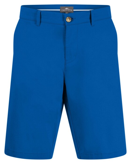 Fynch-Hatton Summer Stretch Cotton Bermuda Strong Blue