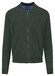 Fynch-Hatton Superfine Cotton College Collar Cardigan Dark Ivy