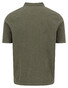 Fynch-Hatton Superflex Shortsleeve Subtle Mélange Polo Donker Khaki