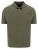 Fynch-Hatton Superflex Shortsleeve Subtle Mélange Polo Donker Khaki