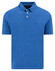 Fynch-Hatton Superflex Shortsleeve Subtle Mélange Polo Harbor Blue