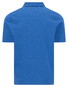 Fynch-Hatton Superflex Shortsleeve Subtle Mélange Polo Harbor Blue