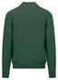 Fynch-Hatton Supersoft Cotton Cardigan College Collar Vest Dark Emerald