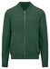 Fynch-Hatton Supersoft Cotton Cardigan College Collar Vest Dark Emerald